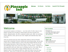 Tablet Screenshot of pineappleinn-na.com